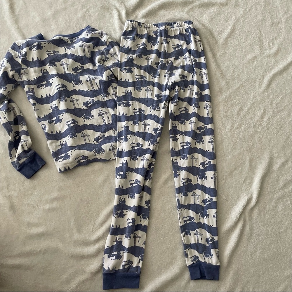 Boys Gymboree construction pajamas  size 10 - Picture 4 of 5